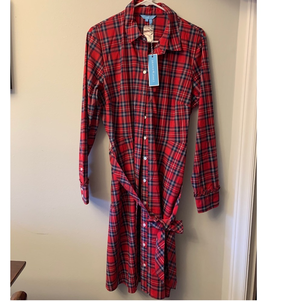 NWT Draper James Sz 14 Shirt Dress